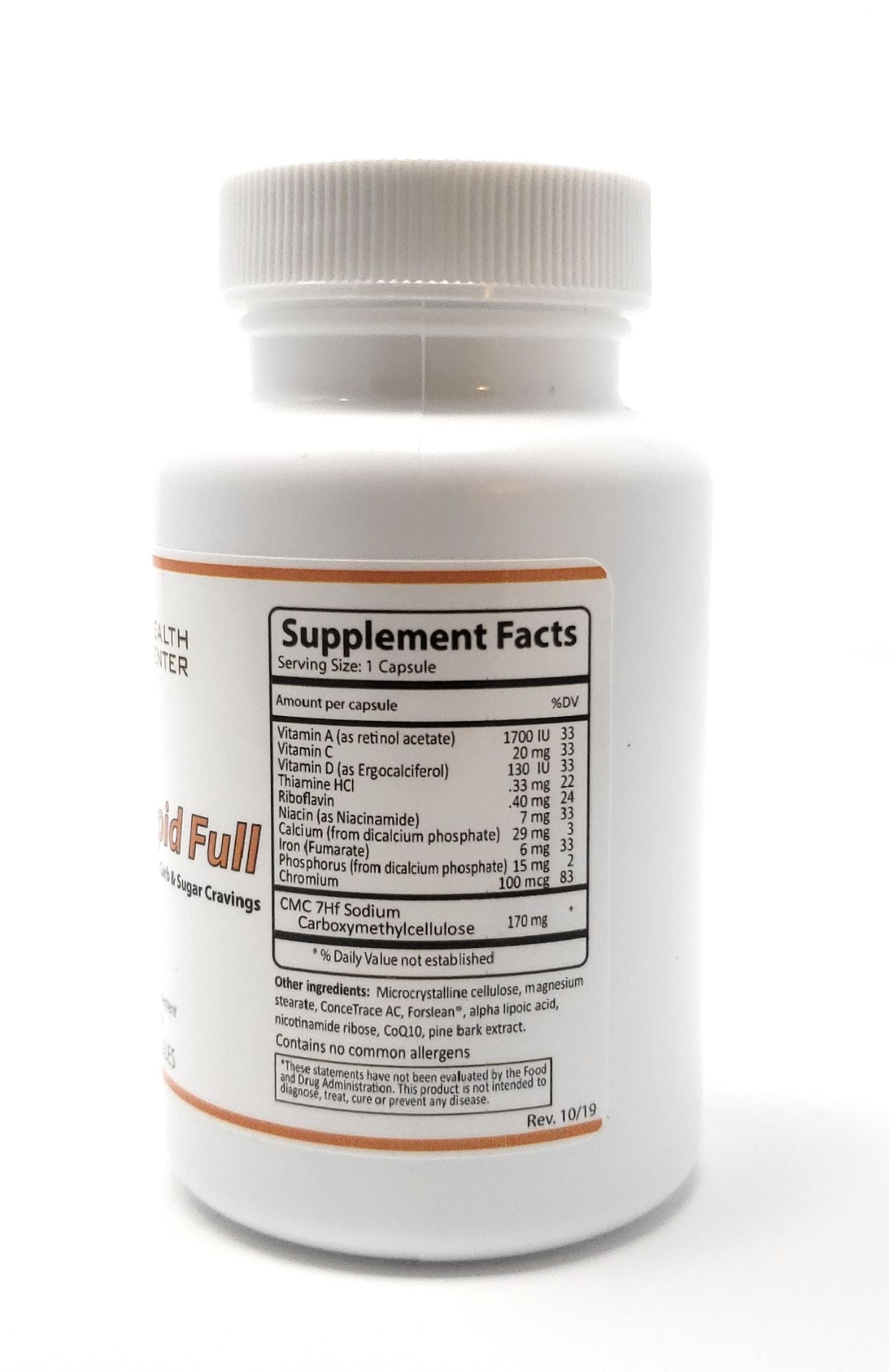 Elite Rapid Full- Appetite and Craving Control -90 Capsules