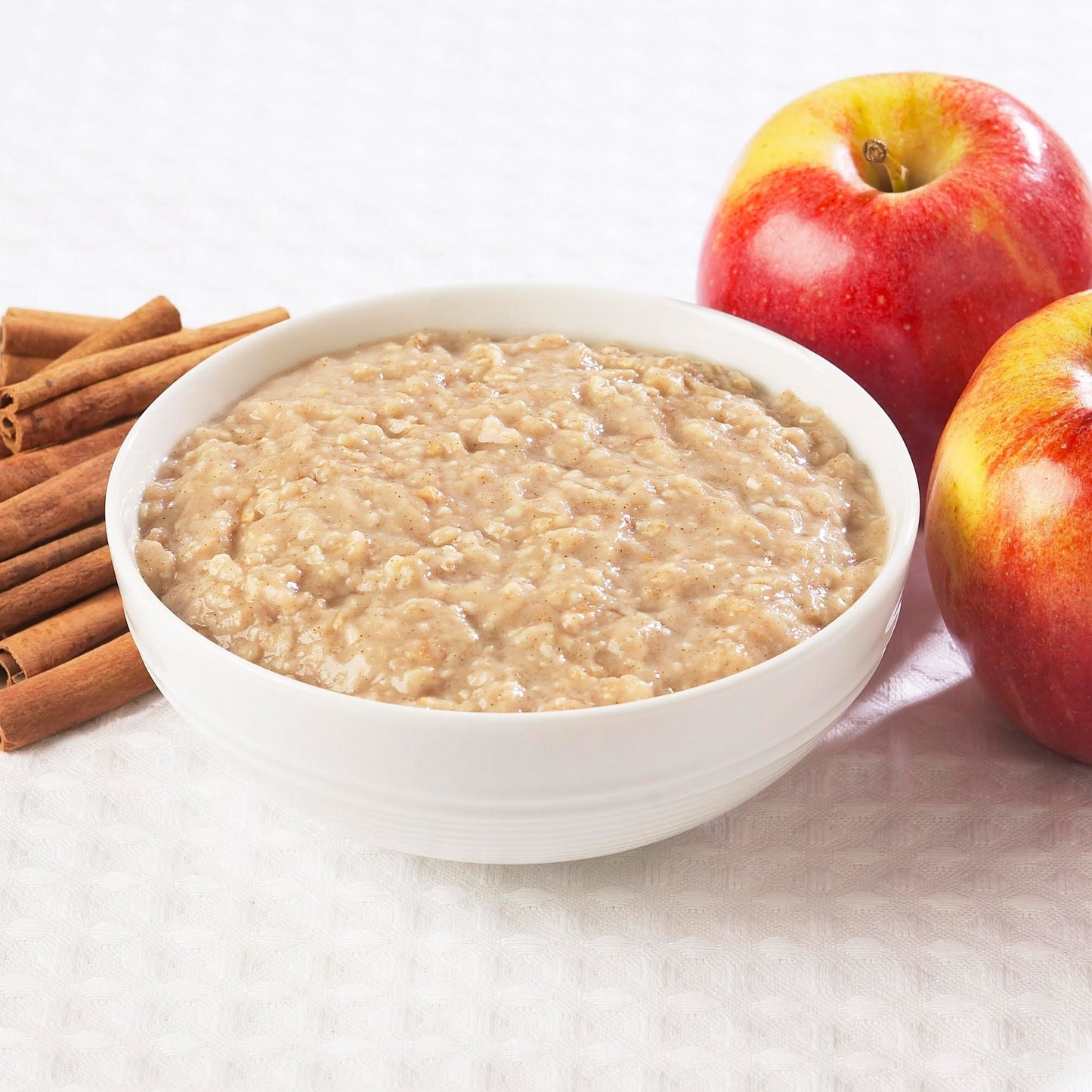 Elite Health Center Apple Cinnamon Oatmeal, low calorie, high protein, low sugar, (Pack of 7/Box)