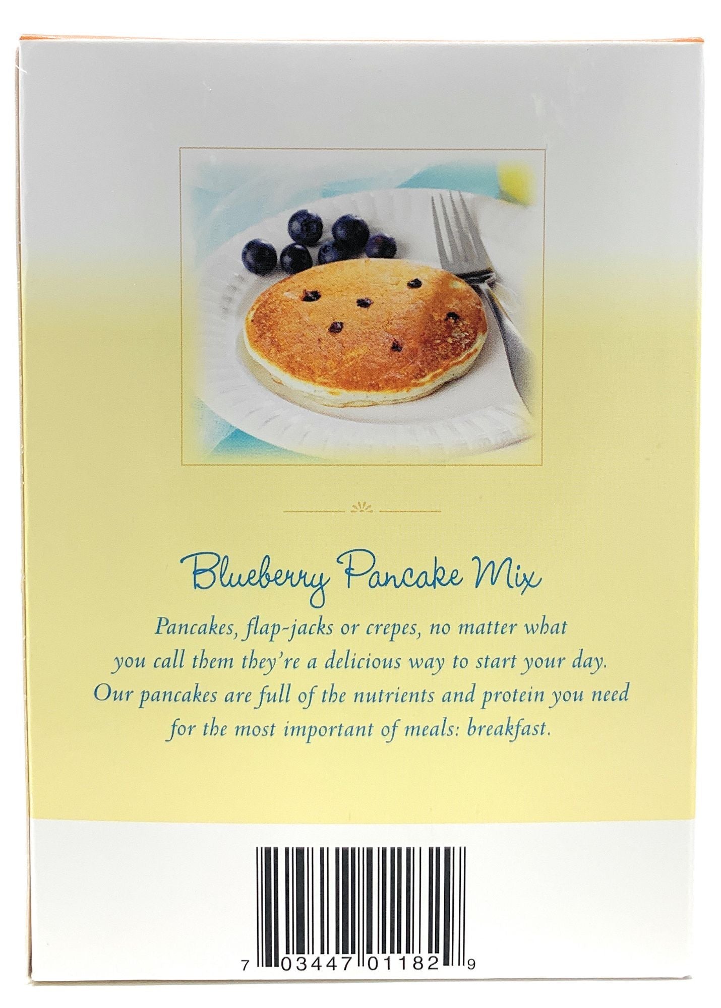 Elite Health Center- Blueberry Pancake mix- 15G protein, low calorie (Pack of 7/box)