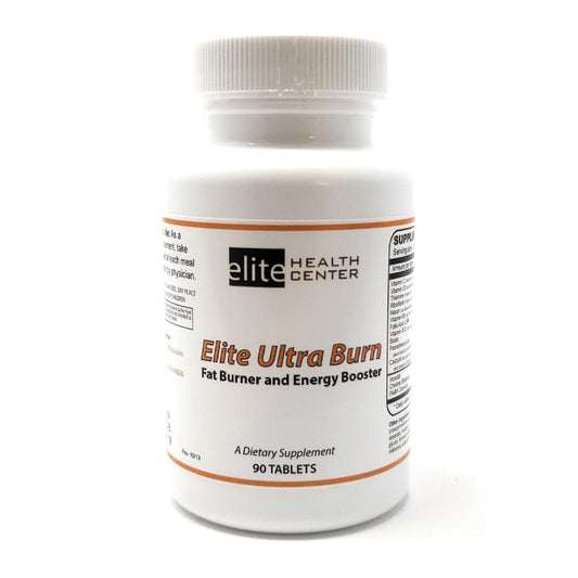 Elite Ultra Burn- Advanced Formula Fat Burner & Energy Booster - 90 Tablets