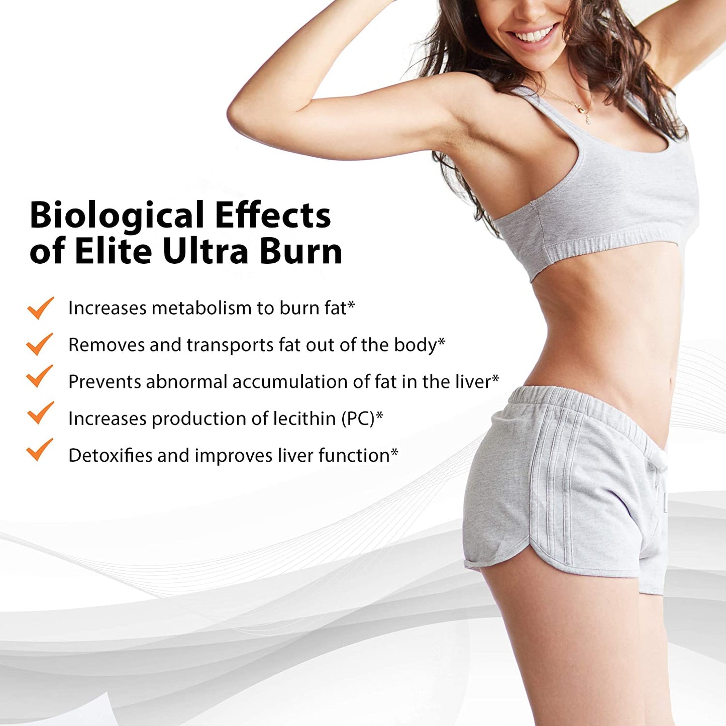 Elite Ultra Burn - Advanced Formula Fat Burner & Energy Booster - 90 Capsules