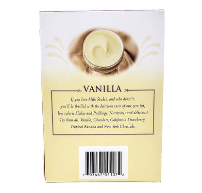 Elite Health Center- Vanilla Protein Shake &amp; Pudding Mix, low calorie, 15g protein per pack- (pack of 7)