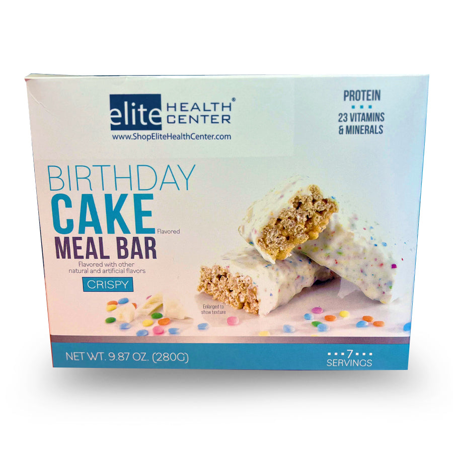 NEW! Birthday Cake Crispy Dream protein bar 15G protein per bar