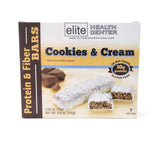 Cookies & Cream Protein Bar, Low Sugar, Gluten Free, 1.06 Ounce (Pack of 7)