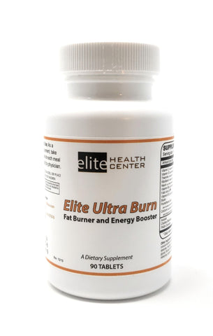 Elite Ultra Burn, Advanced Formula Fat Burner & Energy Booster - 90 Tablets